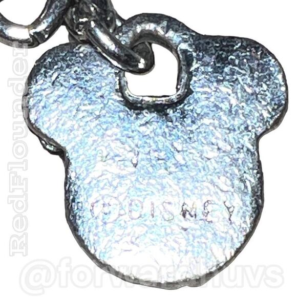 Disney Clear Rhinestone Mickey Mouse Ear Necklace - Sparkling Elegance - Picture 6 of 9